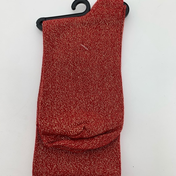 4/$25 4 PR Hue Sparkle Socks Red & Purple NEW - Picture 5 of 7